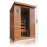 SunRay 2 Person Infrared Sauna Cedar - Sierra (HL200K) (75"H x 47"W x 45"D)