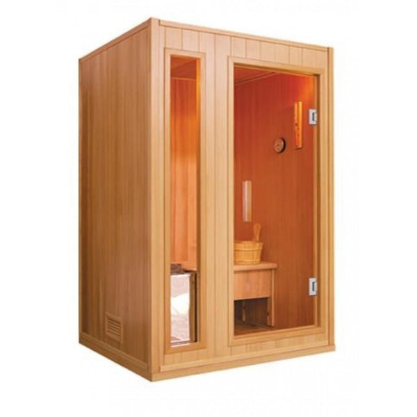 SunRay 2 Person Baldwin Traditional Steam Sauna (HL200SN) (75"H x 59"W x 42"D)