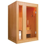 SunRay 2 Person Baldwin Traditional Steam Sauna (HL200SN) (75"H x 59"W x 42"D)