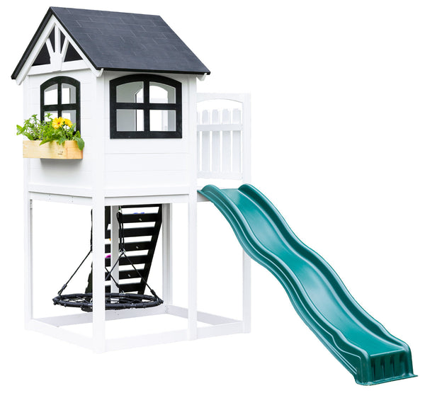 2MamaBees Londyn Swing Set Playhouse