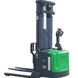 EKKO EB16EAS-189Li Advanced Lithium Straddle Stacker with Side-Shift - 4400 lb Capacity, 189-inch Lift Height, Ideal for Precision Warehouse Stacking & Handling