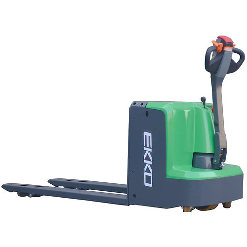 EKKO EP18LI High-Capacity Lithium Iron Walkie Pallet Jack - 4000 lb Load Capacity, Ideal for Efficient Material Handling