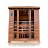 SunRay 4 Person Cedar Sequioa Infrared Sauna (HL400K) (75"H x 69"W x 53"D)