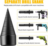 Firewood Drill Bit - 32MM - 42MM Wood Splitting Drill Bit