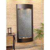 Adagio Indoor Waterfall, Wall-Mounted with Light | 69" x 32" | Pacifica Waters