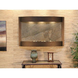 Adagio Indoor Waterfall, Wall-Mounted with Light | 35" x 54" | Calming Waters