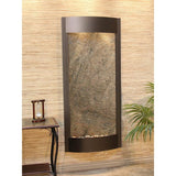 Adagio Indoor Waterfall, Wall-Mounted with Light | 69" x 32" | Pacifica Waters