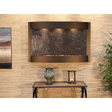 Adagio Indoor Waterfall, Wall-Mounted with Light | 35" x 54" | Calming Waters