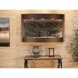 Adagio Indoor Waterfall, Wall-Mounted with Light | 35" x 54" | Calming Waters