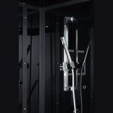 Maya Bath Black Platinum Anzio Steam Shower - Right (209)