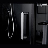 Maya Bath Black Platinum Anzio Steam Shower - Right (209)