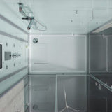 Maya Bath White Platinum Anzio Steam Shower - Left (210)