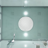 Maya Bath White Platinum Anzio Steam Shower - Left (210)