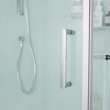 Maya Bath White Platinum Anzio Steam Shower - Left (210)