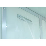 Maya Bath White Platinum Anzio Steam Shower - Right (208)