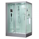 Maya Bath White Platinum Anzio Steam Shower - Left (210)