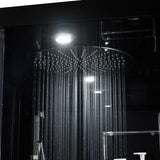 Maya Bath Black Platinum Arezzo Steam Shower - Left (203)