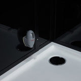 Maya Bath Black Platinum Arezzo Steam Shower - Right (201)