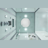 Maya Bath White Platinum Arezzo Steam Shower - Left (202)