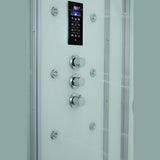 Maya Bath White Platinum Arezzo Steam Shower - Right (200)