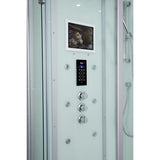 Maya Bath White Platinum Arezzo Steam Shower - Right (200)