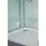 Maya Bath White Platinum Arezzo Steam Shower - Left (202)