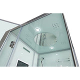 Maya Bath White Platinum Arezzo Steam Shower - Right (200)