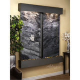 Adagio Indoor Waterfall, Wall-Mounted with Light | 40.25" x 61" | Cottonwood Falls