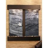 Adagio Indoor Waterfall, Wall-Mounted with Light | 24.25" x 50" | Aspen Falls