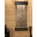 Adagio Indoor Waterfall, Wall-Mounted with Light | 69" x 30" | Inspiration Falls