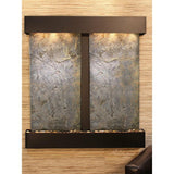 Adagio Indoor Waterfall, Wall-Mounted with Light | 24.25" x 50" | Aspen Falls