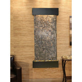 Adagio Indoor Waterfall, Wall-Mounted with Light | 69" x 30" | Inspiration Falls