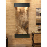 Adagio Indoor Waterfall, Wall-Mounted with Light | 69" x 30" | Inspiration Falls