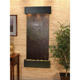 Adagio Indoor Waterfall, Wall-Mounted with Light | 69" x 30" | Inspiration Falls