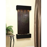 Adagio Indoor Waterfall, Wall-Mounted with Light | 54" x 25" | Cascade Springs