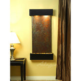 Adagio Indoor Waterfall, Wall-Mounted with Light | 54" x 25" | Cascade Springs