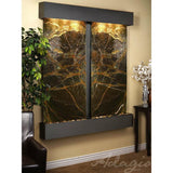 Adagio Indoor Waterfall, Wall-Mounted with Light | 40.25" x 61" | Cottonwood Falls