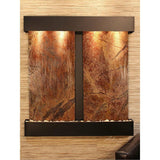 Adagio Indoor Waterfall, Wall-Mounted with Light | 24.25" x 50" | Aspen Falls