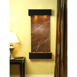 Adagio Indoor Waterfall, Wall-Mounted with Light | 54" x 25" | Cascade Springs