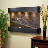 Adagio Indoor Waterfall, Wall-Mounted with Light | 35" x 52" | Sunrise Springs