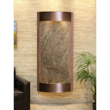 Adagio Indoor Waterfall, Wall-Mounted with Light | 69" x 32" | Pacifica Waters