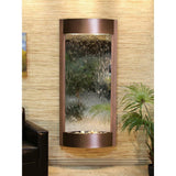 Adagio Indoor Waterfall, Wall-Mounted with Light | 69" x 32" | Pacifica Waters