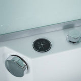 Maya Bath White Platinum Catania Steam Shower - Left (109)