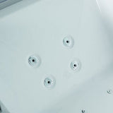 Maya Bath White Platinum Catania Steam Shower - Left (109)