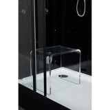 Maya Bath Black Platinum Lucca Steam Shower - Left (207)