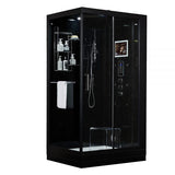 Maya Bath Black Platinum Lucca Steam Shower - Right (205)