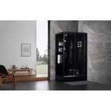 Maya Bath Black Platinum Lucca Steam Shower - Right (205)