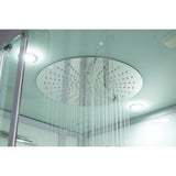 Maya Bath White Platinum Lucca Steam Shower - Left (206)