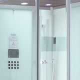 Platinum Walk-In Steam Shower | 59” x 35.4” x 89” DZ961F8