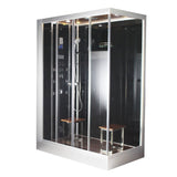 Platinum Walk-In Steam Shower | 59” x 35.4” x 89” DZ961F8